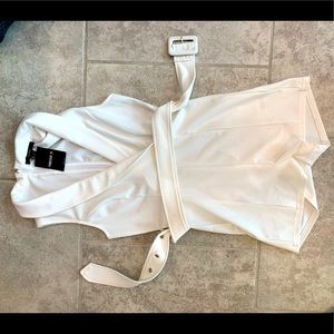 Brand New White Romper